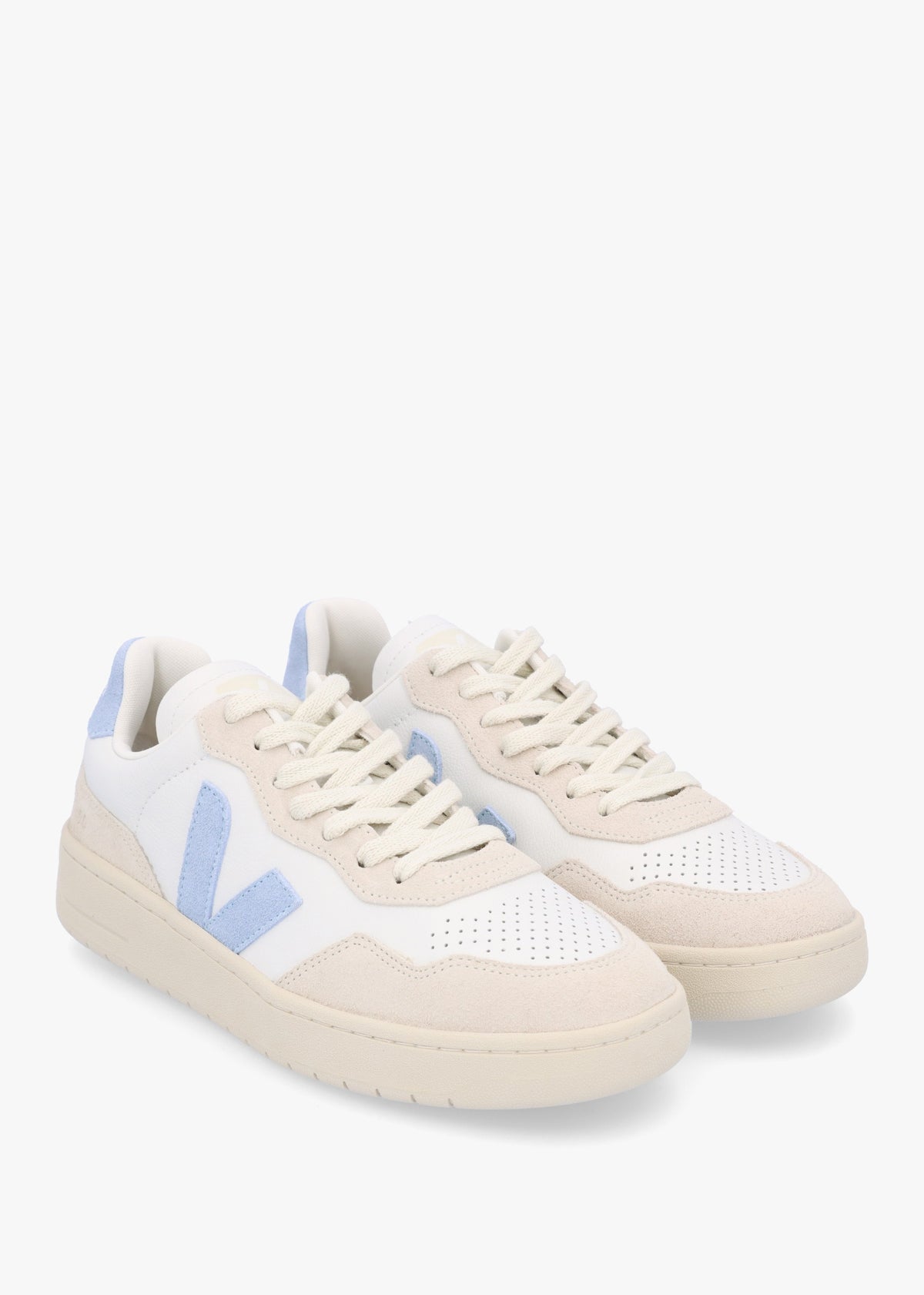 V-90 O.T. Leather Extra White Steel Trainers