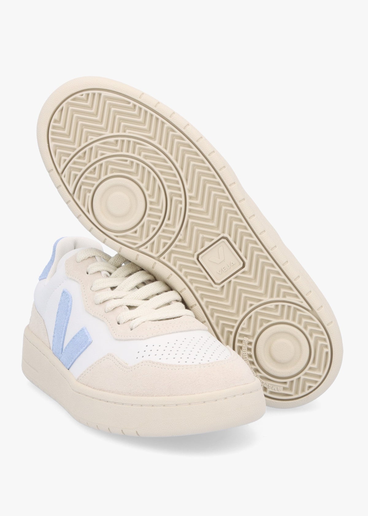 V-90 O.T. Leather Extra White Steel Trainers