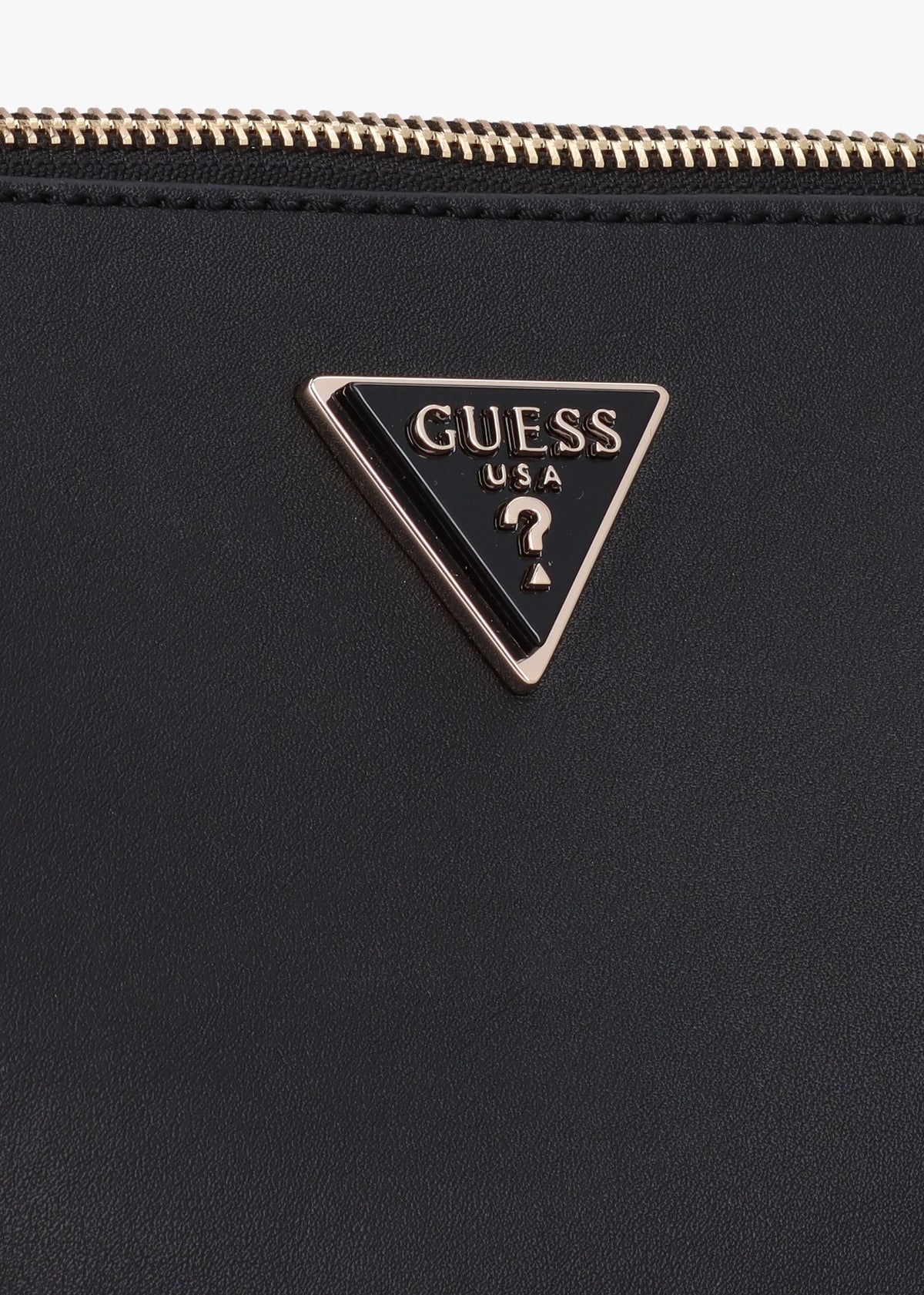 Iwona Triple Compartment Black Cross-Body Bag