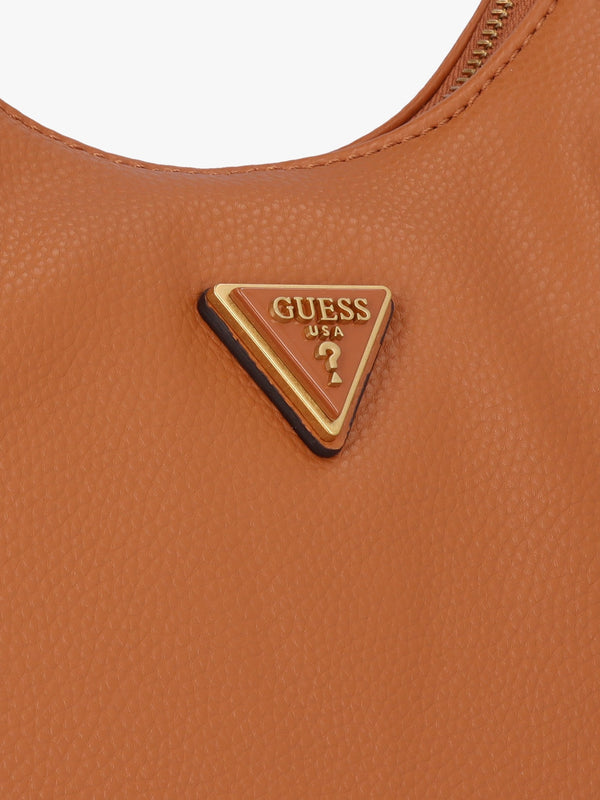 Large Laryn Cognac Hobo Bag