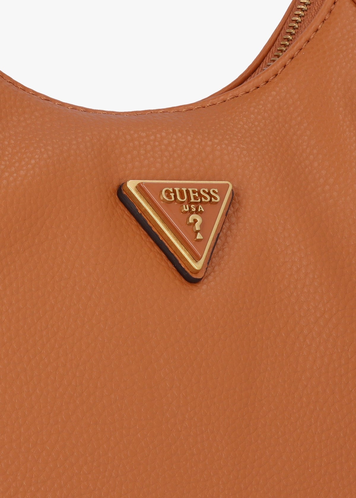 Large Laryn Cognac Hobo Bag