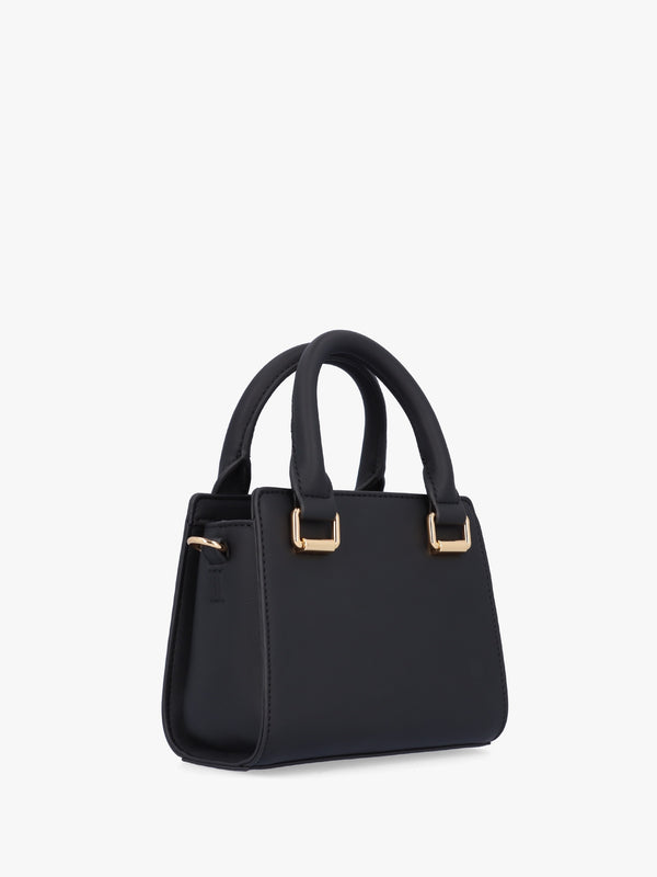 Mini Rhinestone Nero Cross-Body Bag