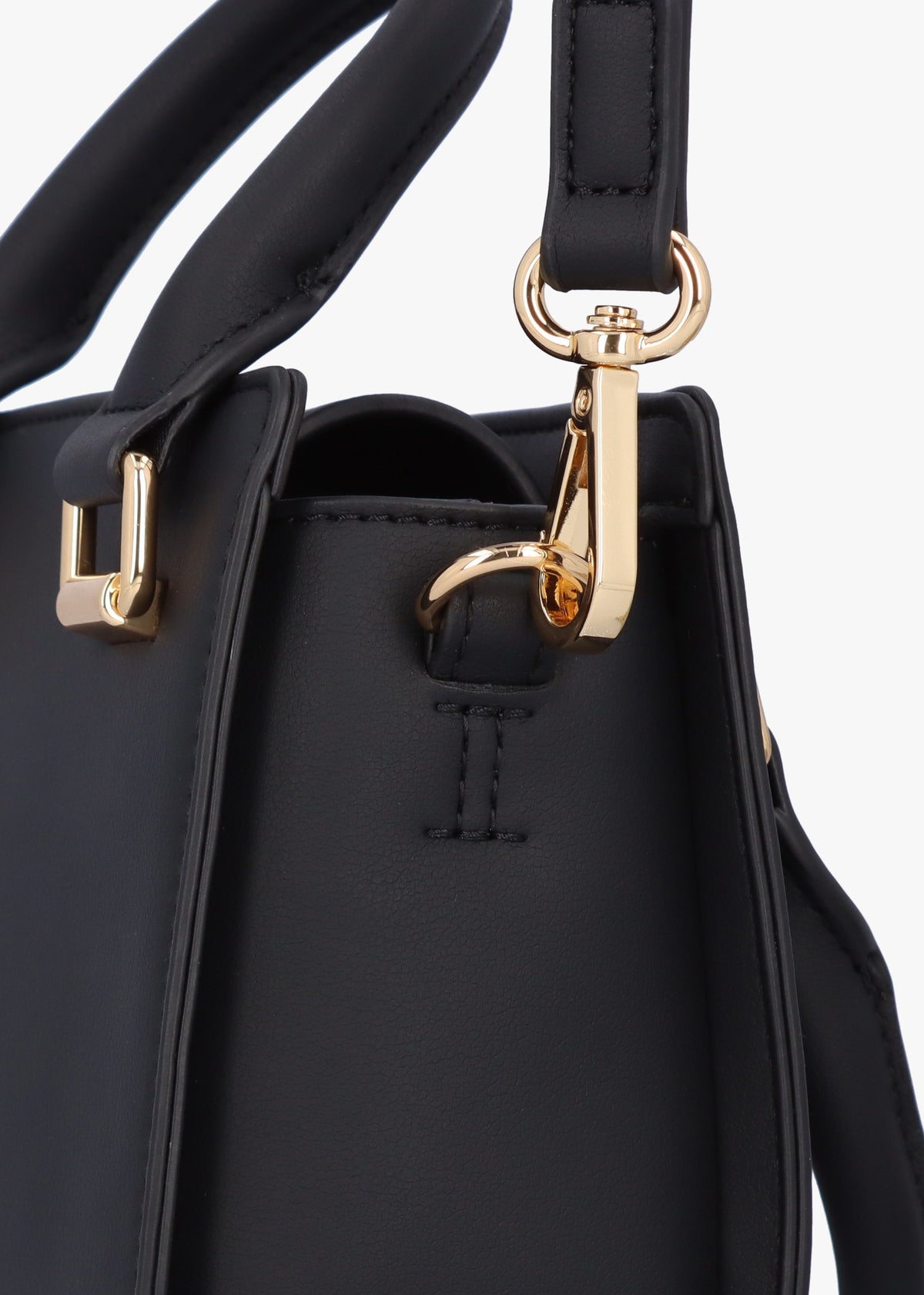 Mini Rhinestone Nero Cross-Body Bag