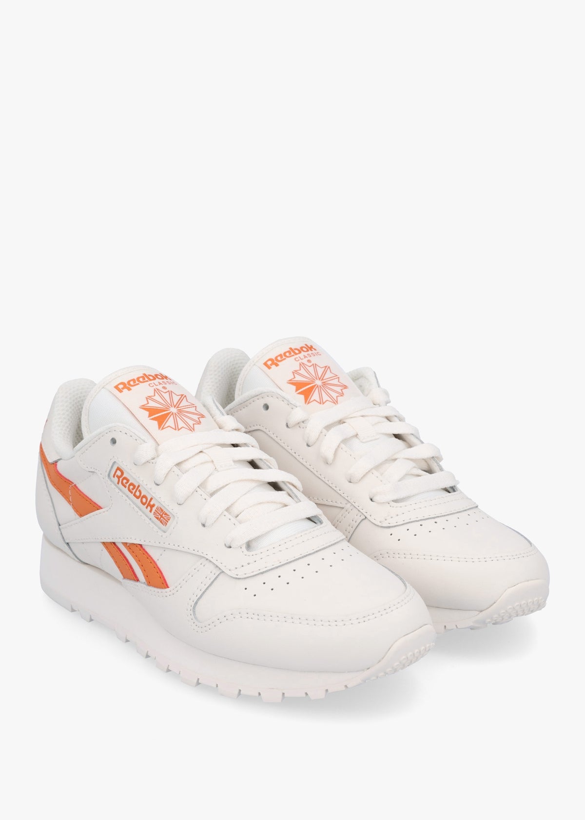 Women's Classic Chalk Terracotta Leather Trainers
