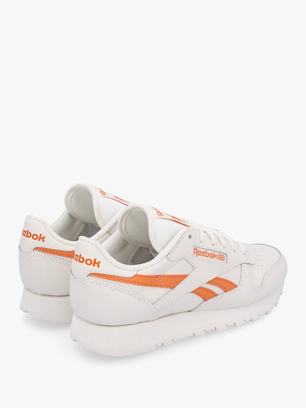 Women's Classic Chalk Terracotta Leather Trainers