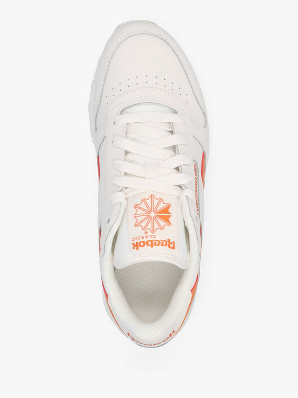 Women's Classic Chalk Terracotta Leather Trainers