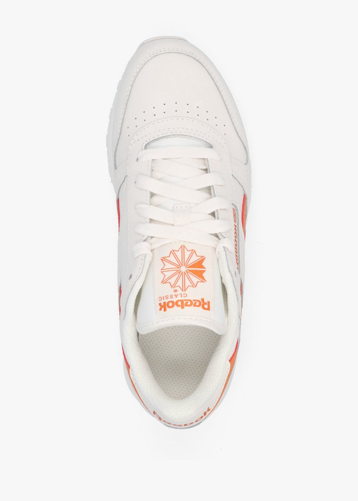 Women's Classic Chalk Terracotta Leather Trainers