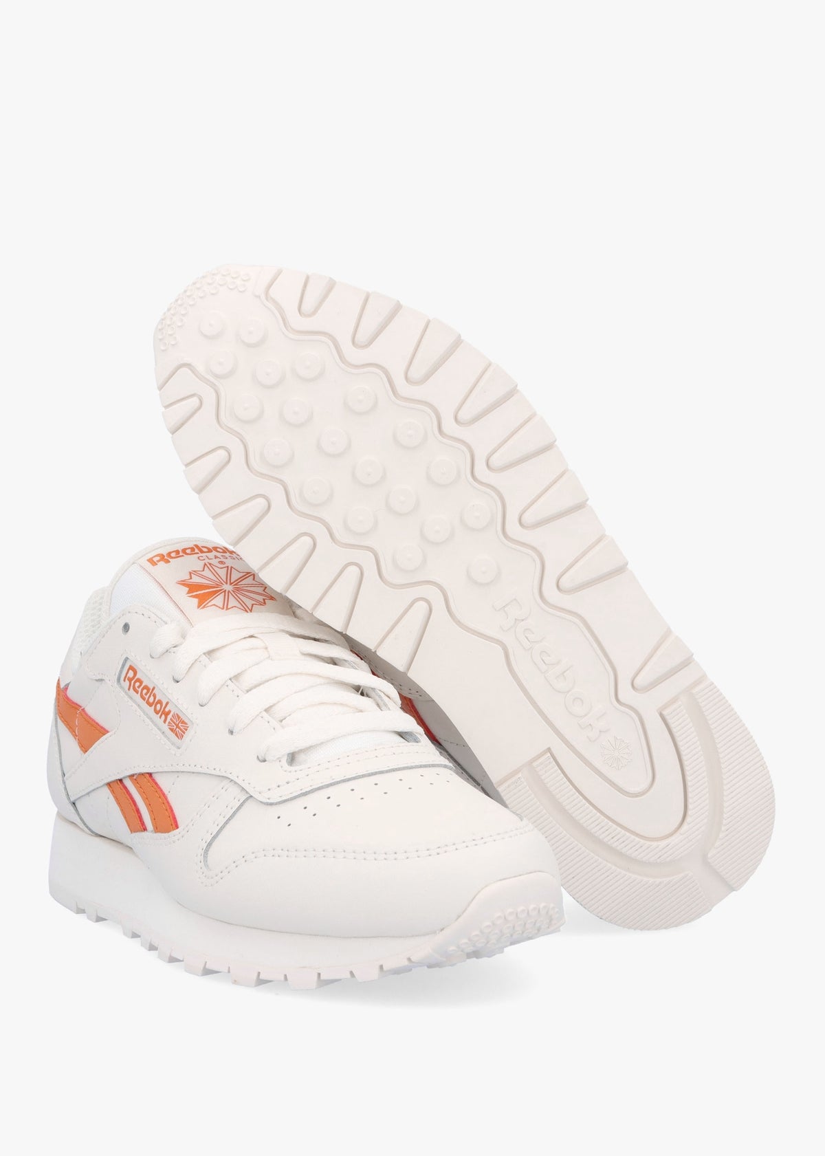 Women's Classic Chalk Terracotta Leather Trainers