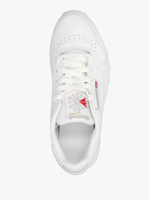 Women's Classic White Leather Trainers