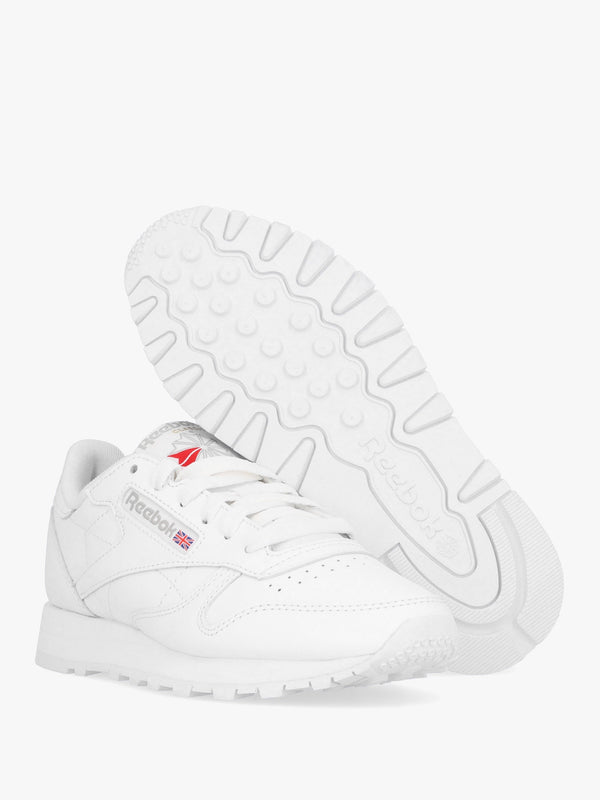 Women's Classic White Leather Trainers