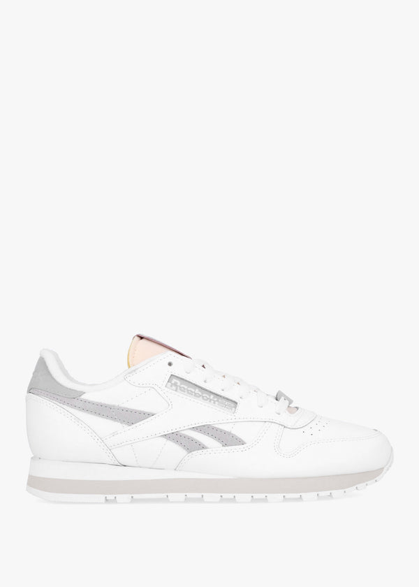 Men's Classic Cloud White Pure Grey 3 Pure Grey 2 Leather & Suede Trainers