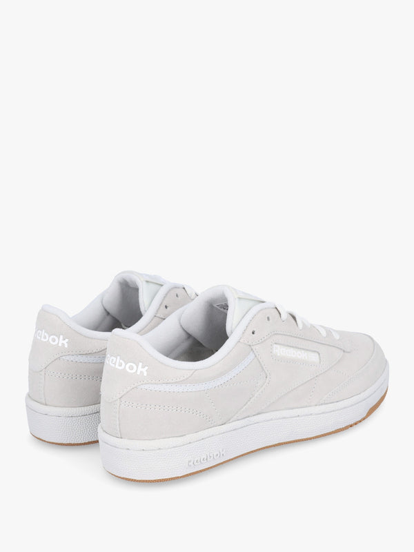 Men's Club C 85 Pure Grey 2 White RBKLE 3 Tennis Trainers