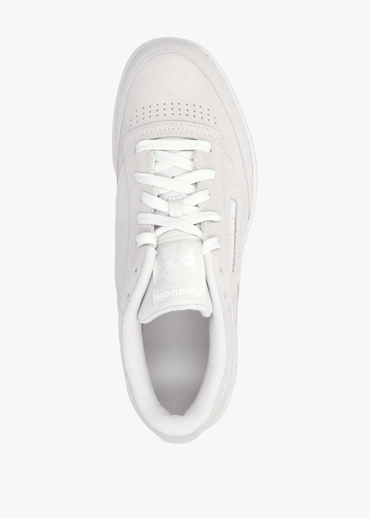Men's Club C 85 Pure Grey 2 White RBKLE 3 Tennis Trainers