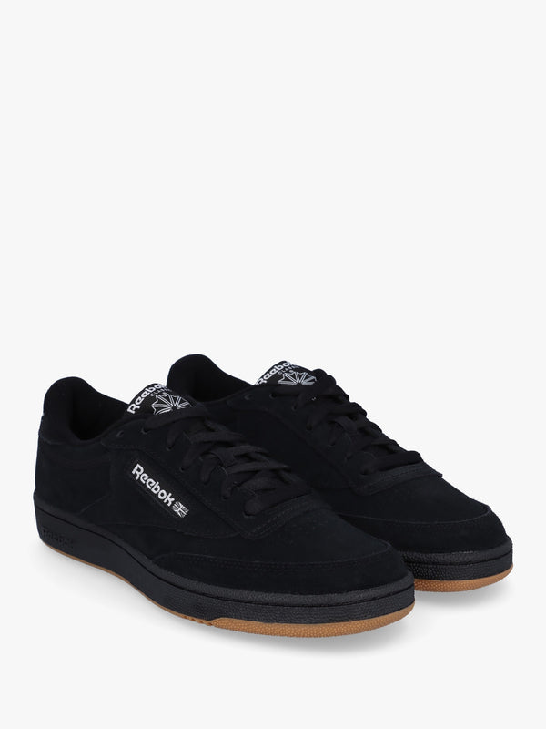 Men's Club C 85 Core Black White RBKLE 3 Tennis Trainers