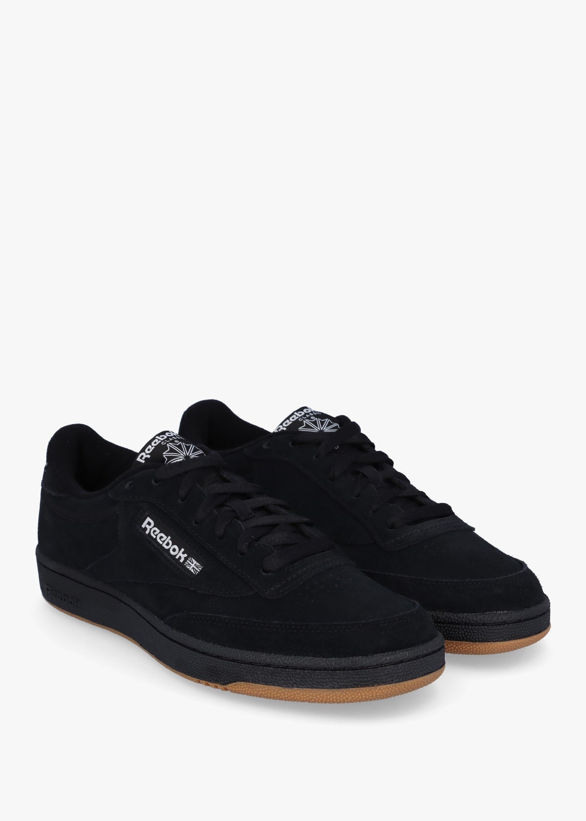Men's Club C 85 Core Black White RBKLE 3 Tennis Trainers