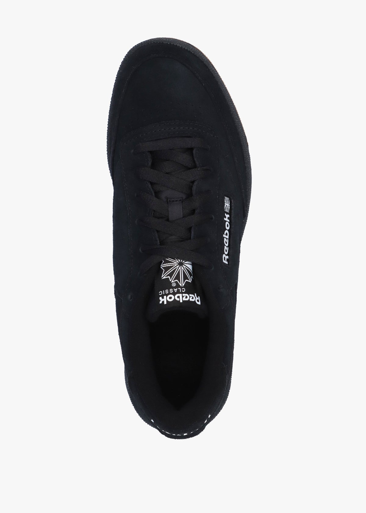 Men's Club C 85 Core Black White RBKLE 3 Tennis Trainers