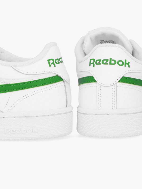 Unisex Club C Revenge White Green White Leather Tennis Trainers