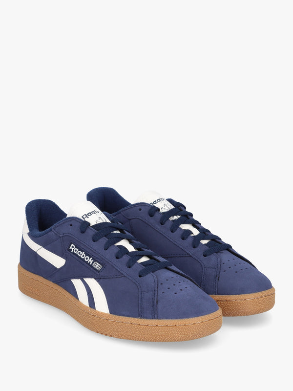 Men's Club C Grounds Vector Navy Chalk Gum Suede Tennis Trainers