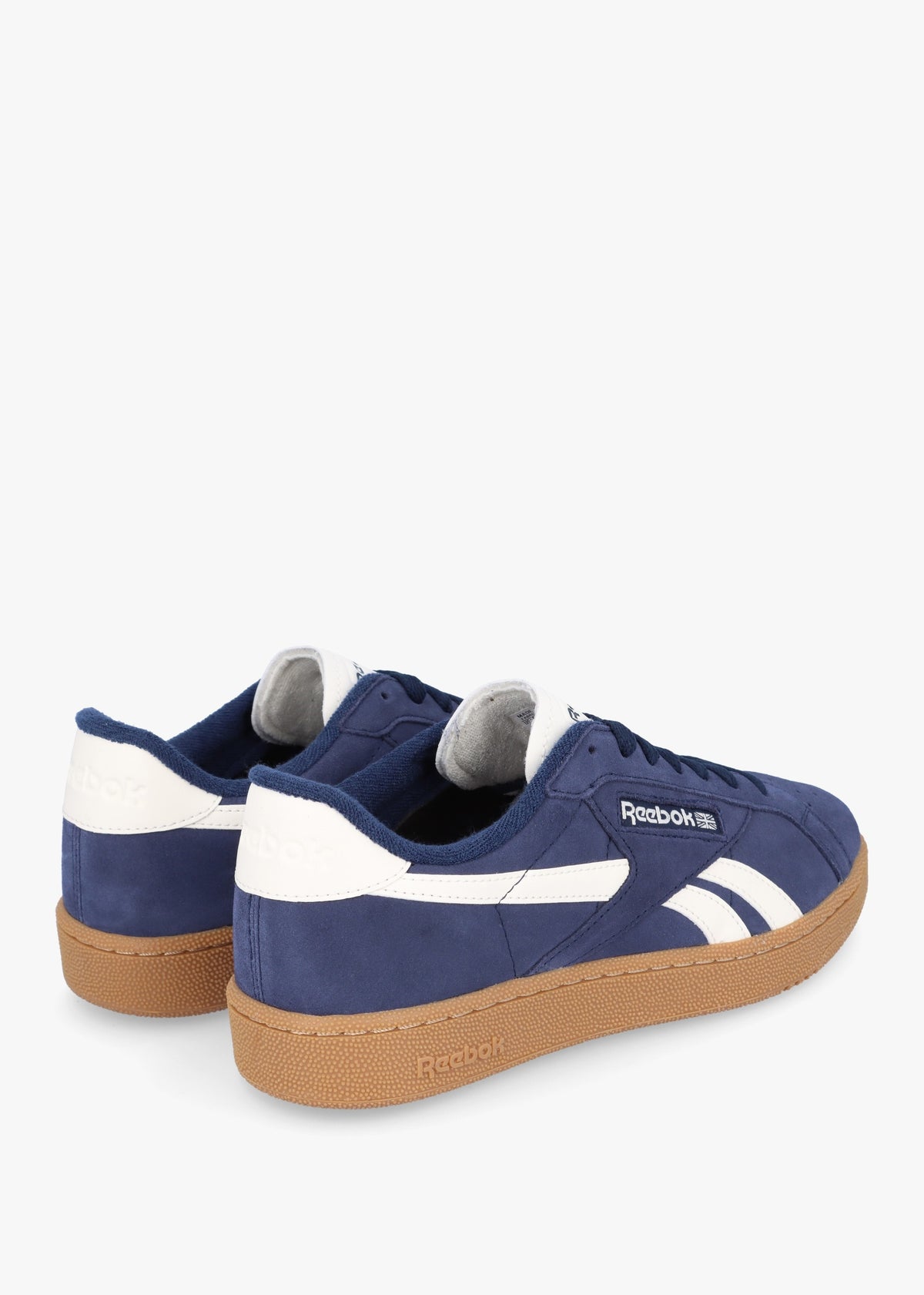 Men's Club C Grounds Vector Navy Chalk Gum Suede Tennis Trainers
