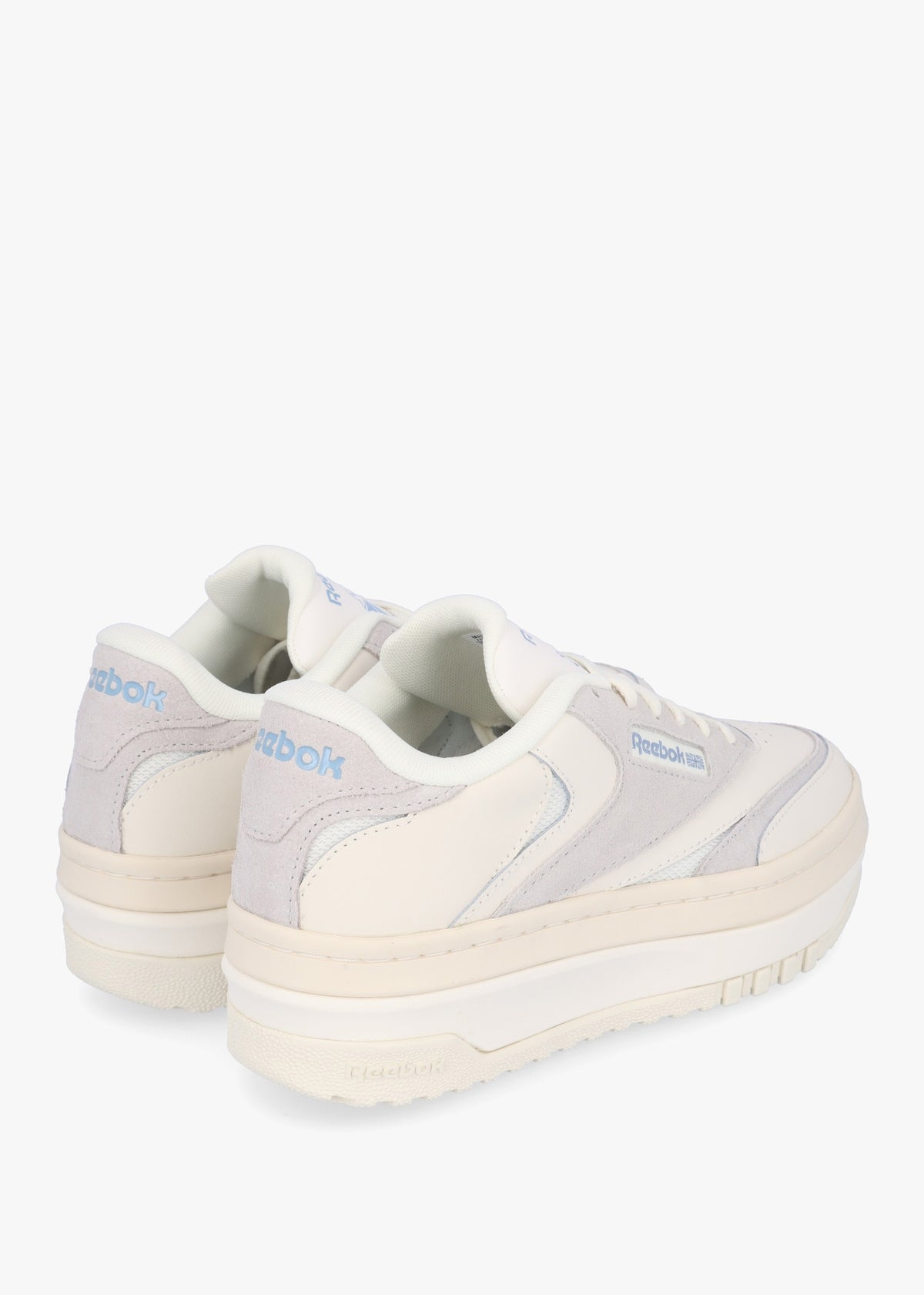 Women's Club C Extra Chalk Pure Grey 2 Vintage Blue Leather Tennis Trainers