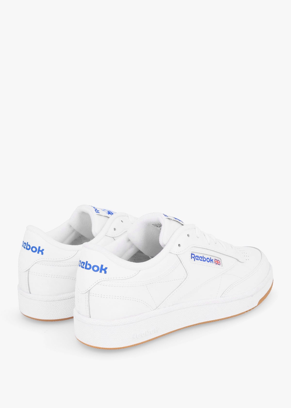 Unisex Club C 85 White Royal Gum Leather Tennis Trainers