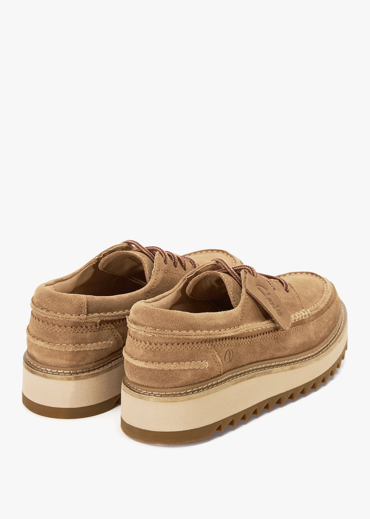 Men’s Clarkhill Light Tan Suede Lace Up Shoes