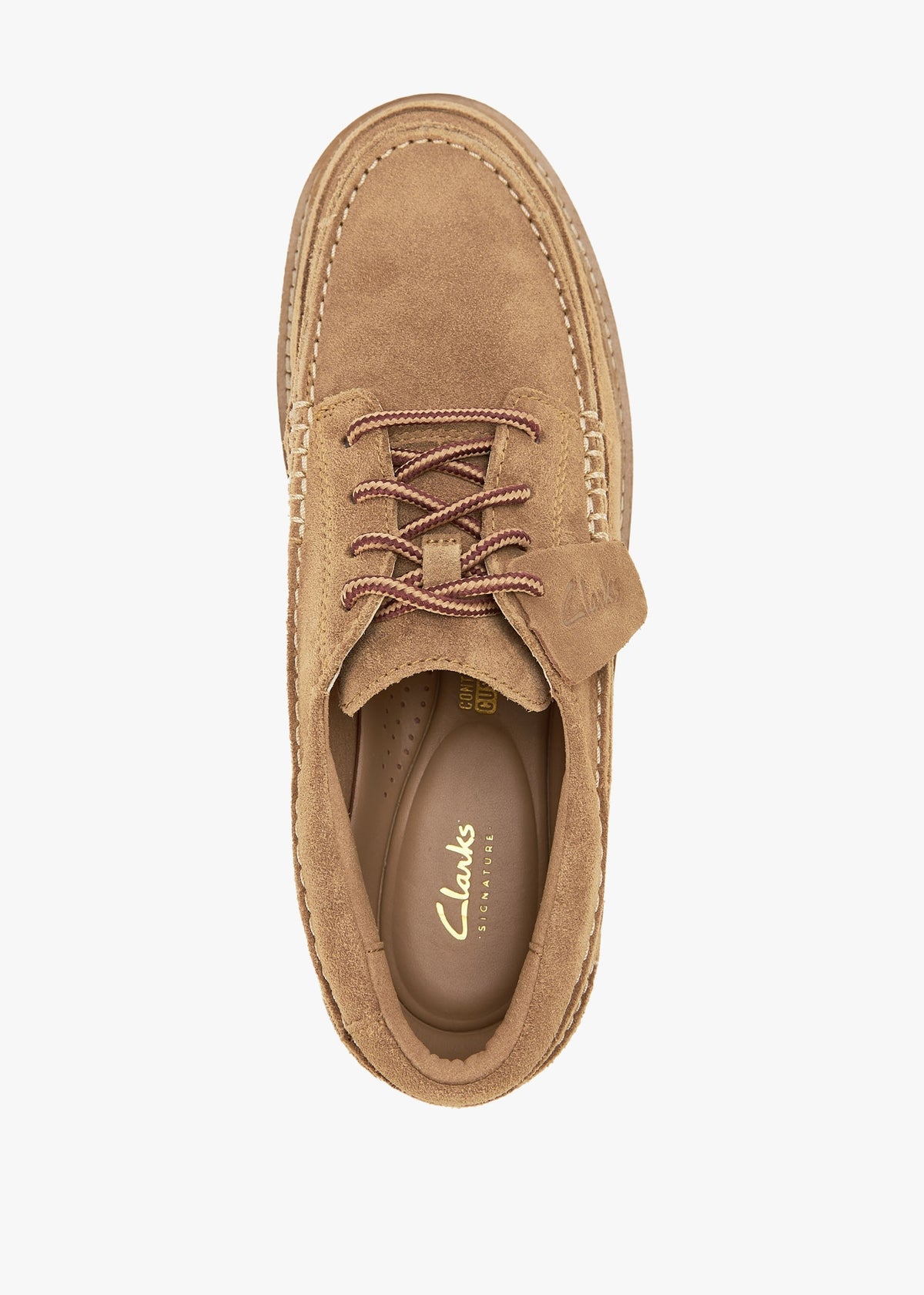 Men’s Clarkhill Light Tan Suede Lace Up Shoes