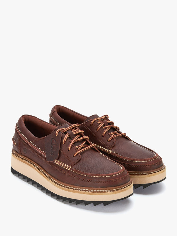 Men’s Clarkhill British Tan Leather Lace Up Shoes