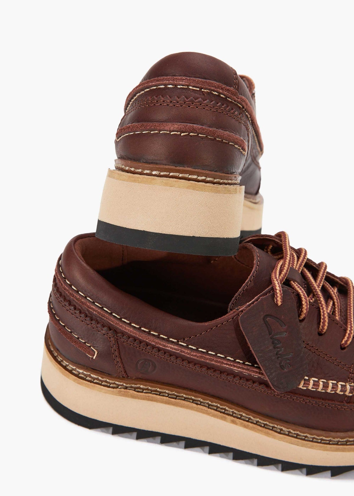 Men’s Clarkhill British Tan Leather Lace Up Shoes