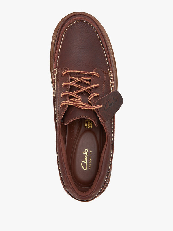 Men’s Clarkhill British Tan Leather Lace Up Shoes
