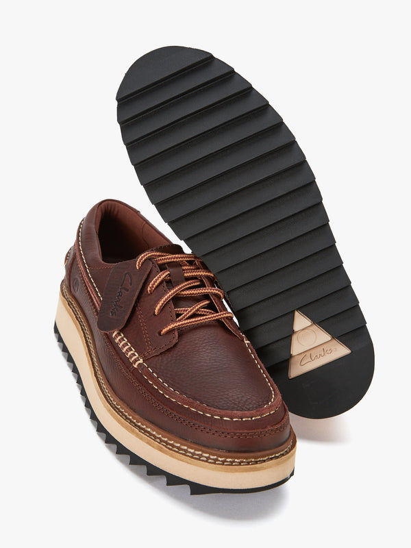 Men’s Clarkhill British Tan Leather Lace Up Shoes