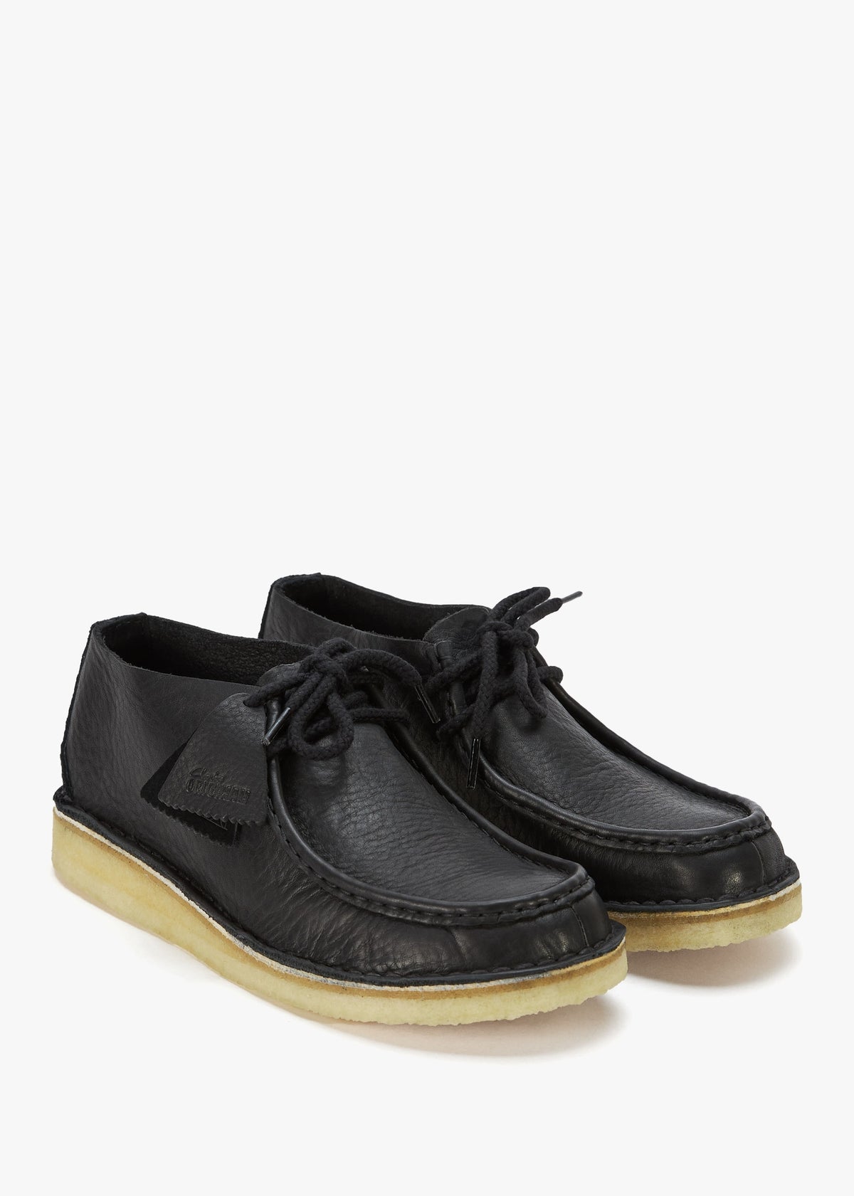 Men’s Desert Nomad Black Leather Shoes