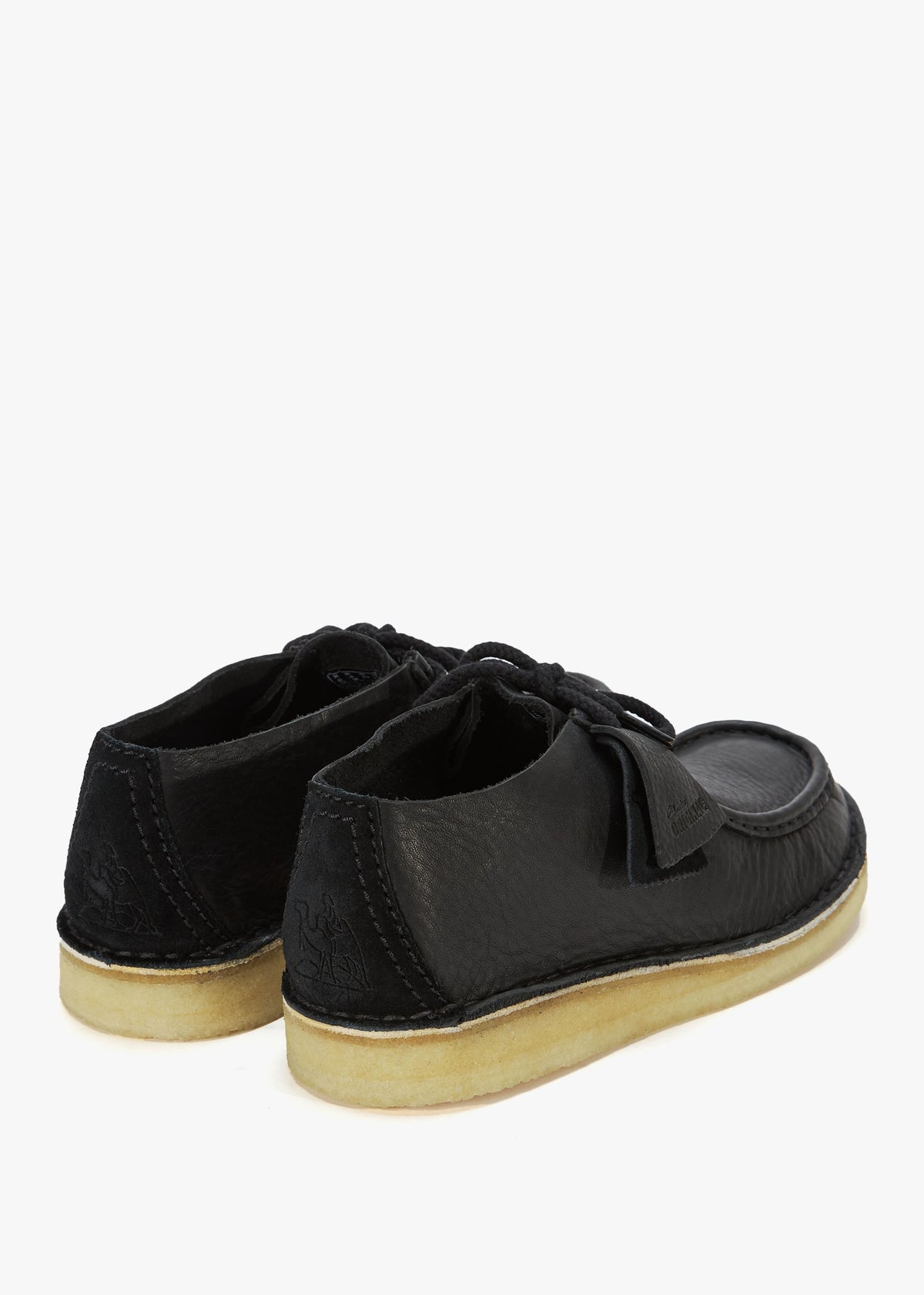 Men’s Desert Nomad Black Leather Shoes