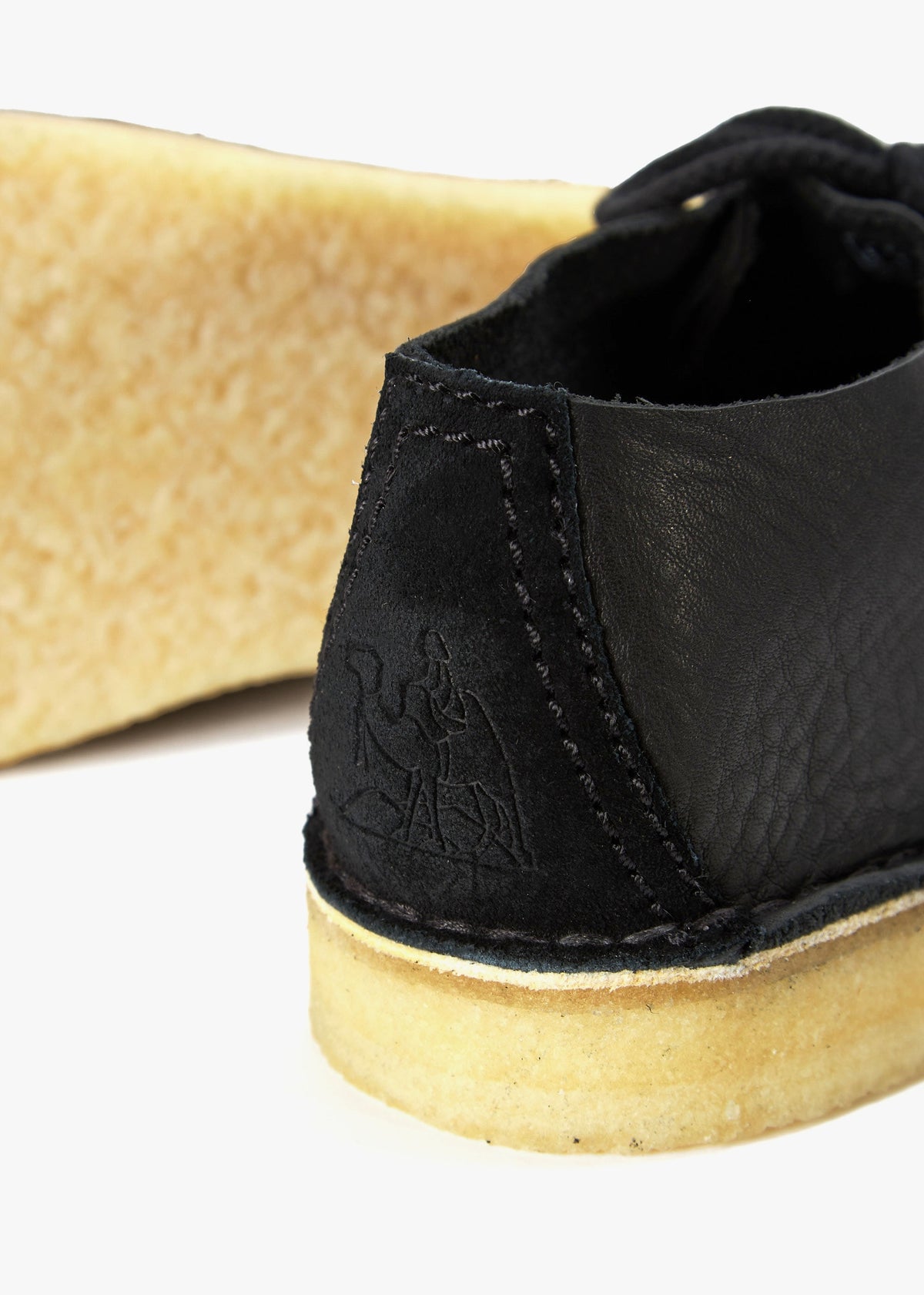 Men’s Desert Nomad Black Leather Shoes