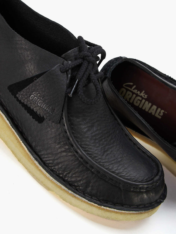 Men’s Desert Nomad Black Leather Shoes