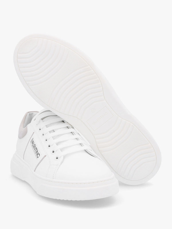 Men’s Stan S White Grey Lace Up Trainers