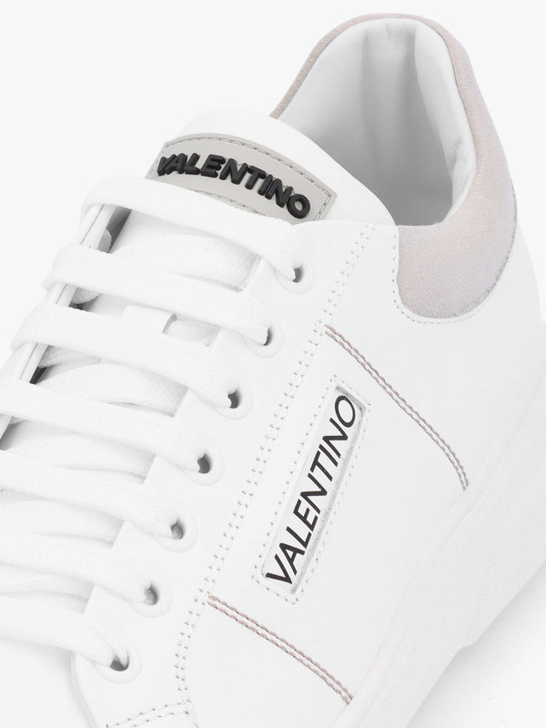 Men’s Stan S White Grey Lace Up Trainers