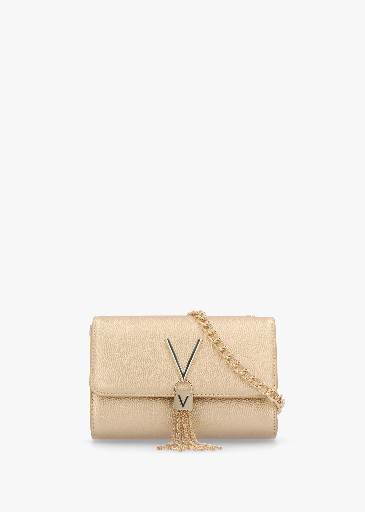 Divina Oro Pebbled Shoulder Bag