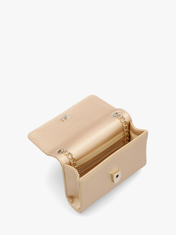 Divina Oro Pebbled Shoulder Bag
