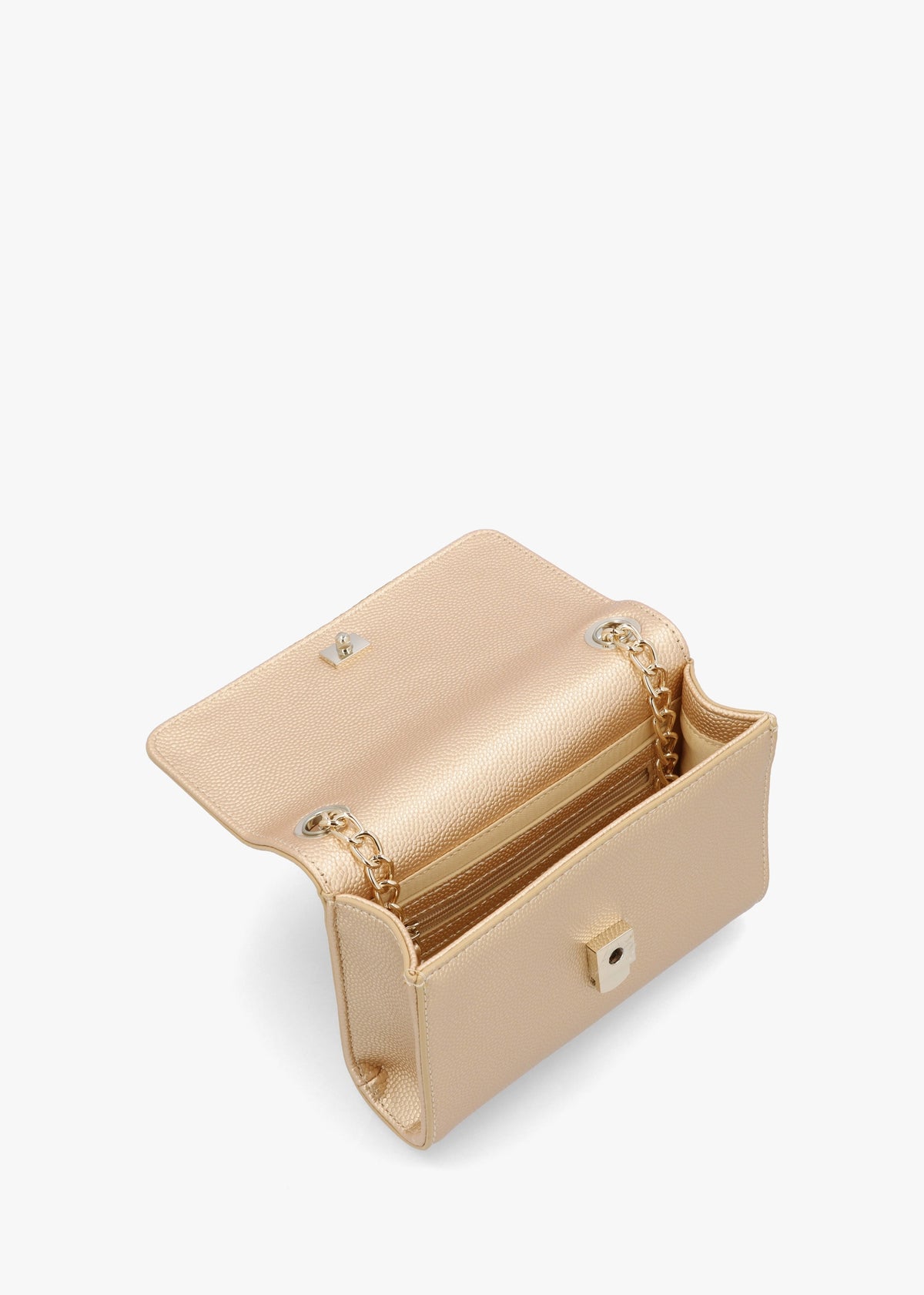 Divina Oro Pebbled Shoulder Bag