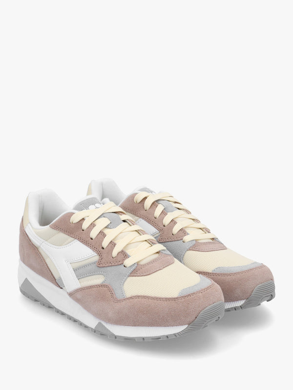Men’s N902 Coffee Bean Cloud Cream Suede Trainers