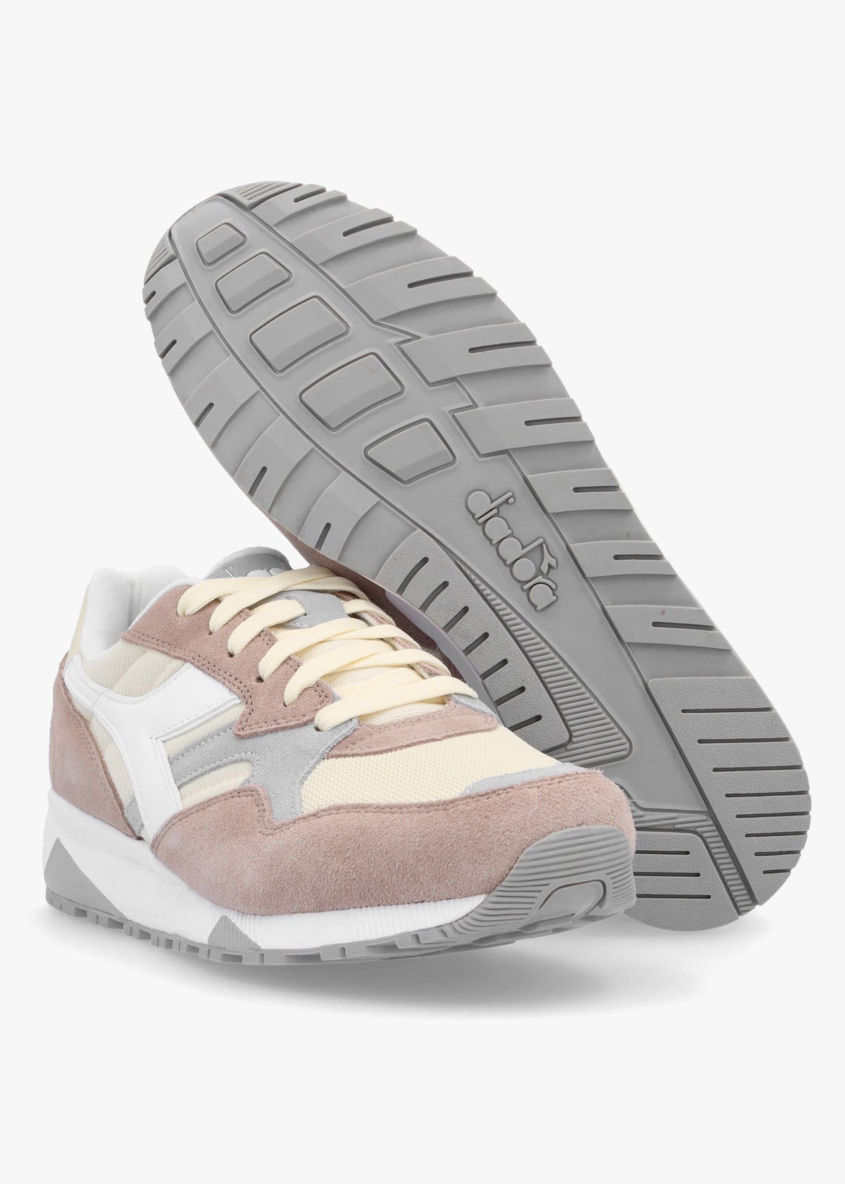 Men’s N902 Coffee Bean Cloud Cream Suede Trainers