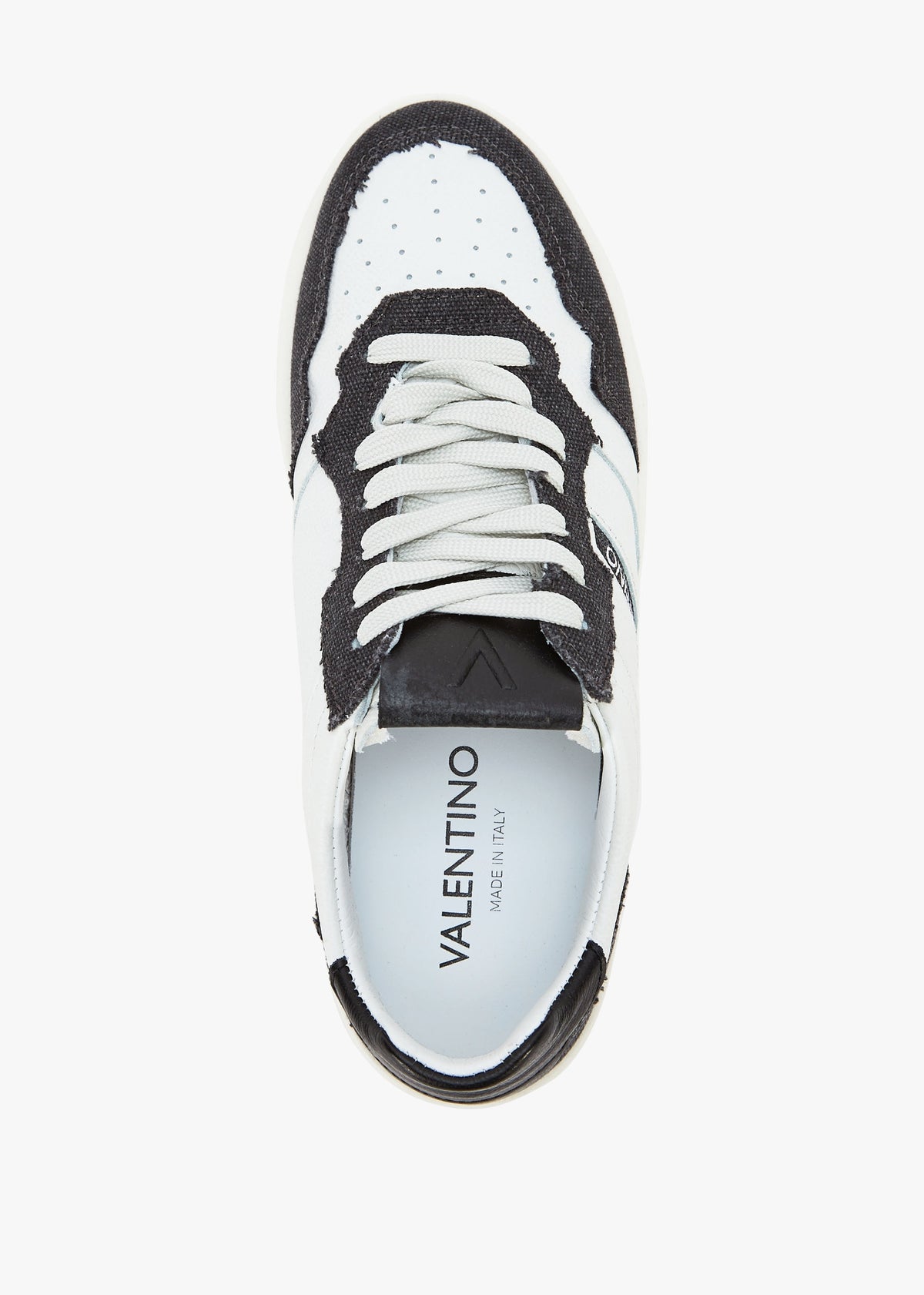 Men's Apollo Denim White Leather Trainers