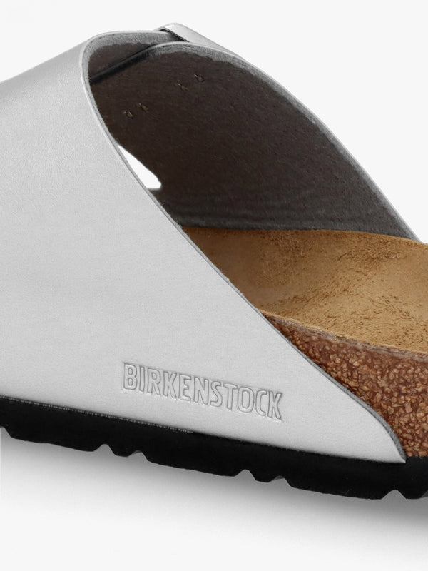 Arizona Birko-Flor Silver Two Bar Mules