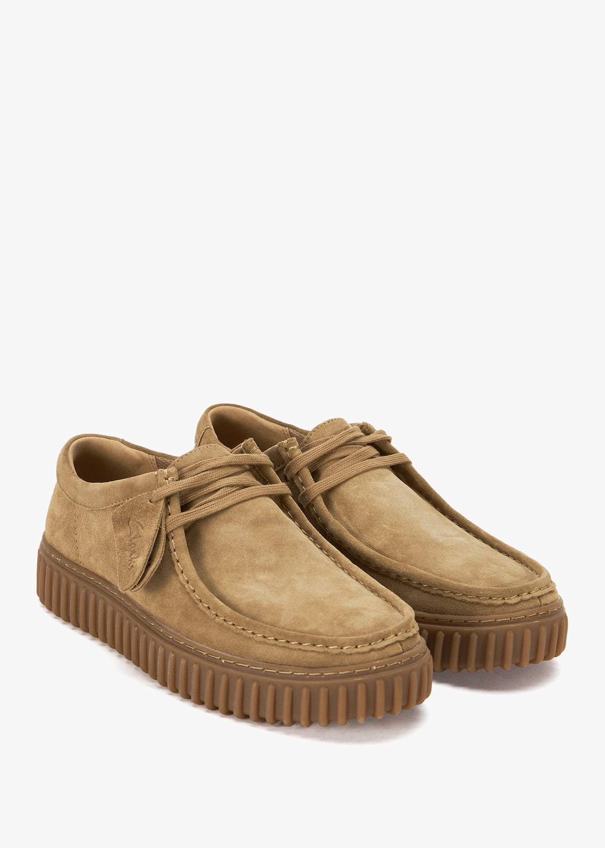 Men’s Torhill Low Dark Sand Suede Lace Up Shoes