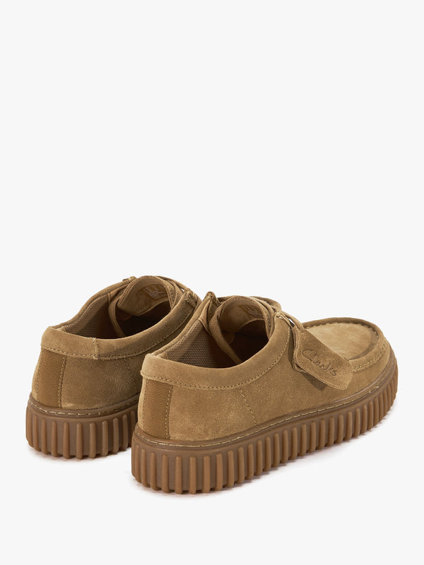 Men’s Torhill Low Dark Sand Suede Lace Up Shoes