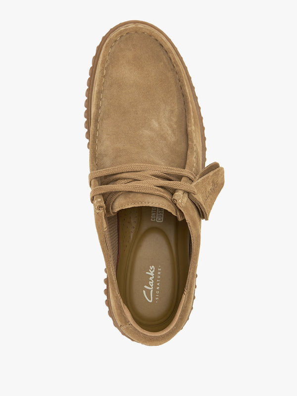 Men’s Torhill Low Dark Sand Suede Lace Up Shoes
