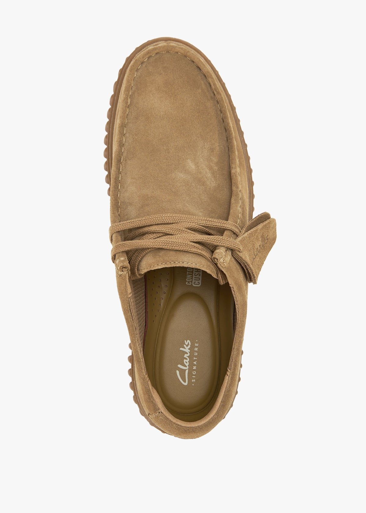 Men’s Torhill Low Dark Sand Suede Lace Up Shoes