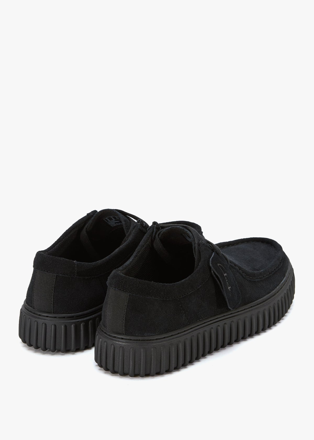 Men’s Torhill Low Black Suede Lace Up Shoes