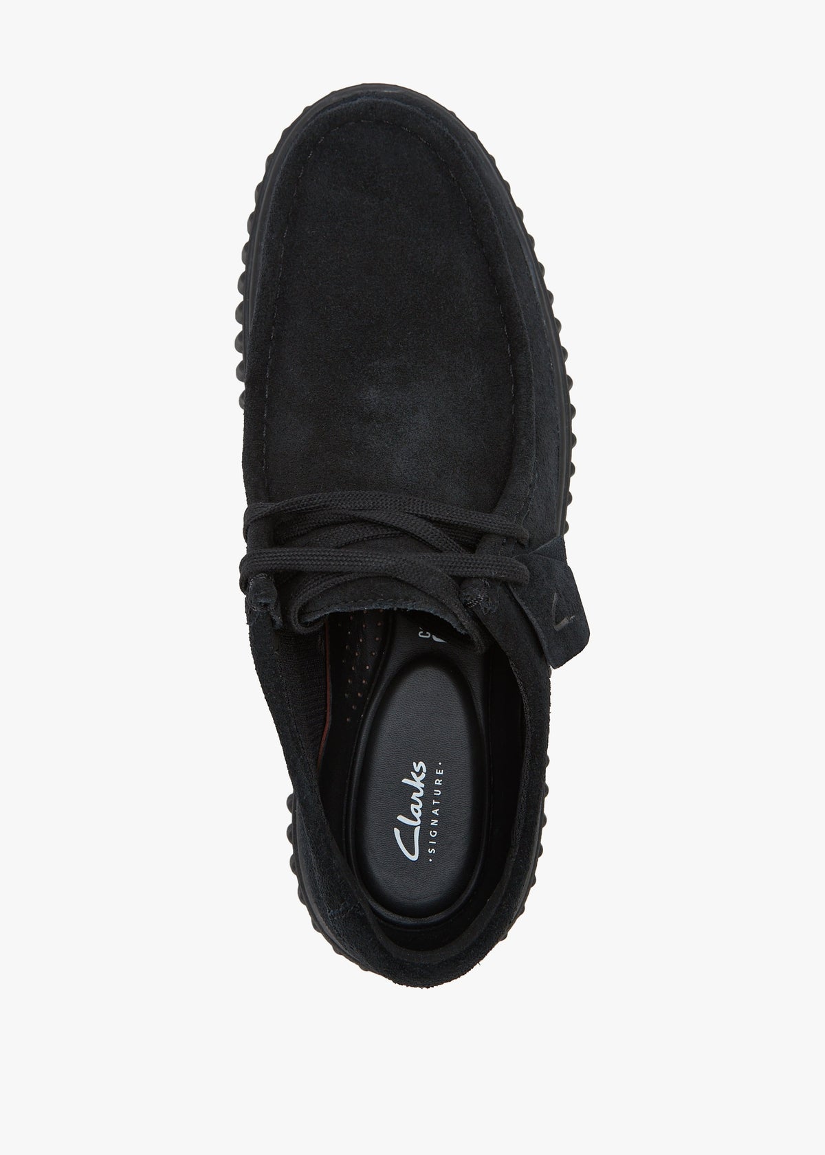 Men’s Torhill Low Black Suede Lace Up Shoes